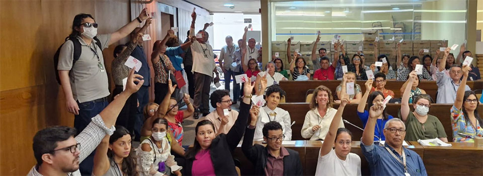 Assembleia para deliberar sobre o PCCV no dia 05/11